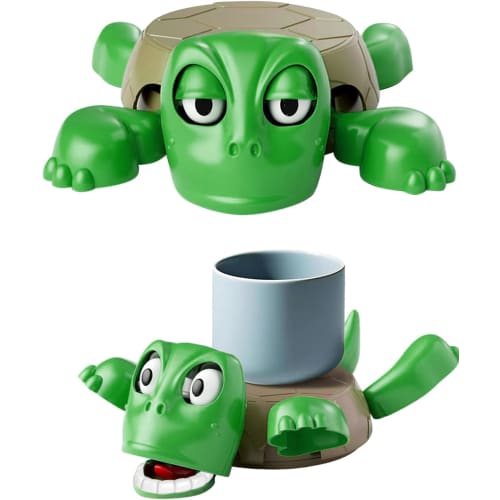 

3D Движущиеся Подставки в виде Черепах, Милый и Забавный Дизайн с Конечностями и Выразительными Мордочками, Термостойкие и Нескользящие, Идеально подходят для Украшения Стола, Уникальный Подарок