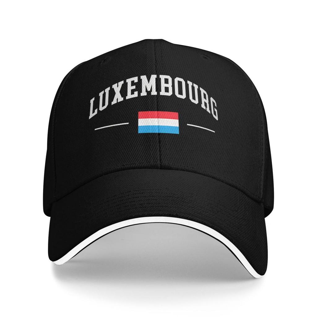 Luxembourg Flag Casual Baseball Cap Spring Trucker Hat Adjustable Outdoor Sport Hip Hop Hats Women Unisex Funny Baseball Caps