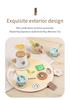 Toddler Wooden Teapot Set for Pretend Afternoon Tea, Ages 3-6