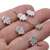 20 pieces of Fatima hand shaped loose beads and bead combinations, suitable for DIY jewelry accessories for handmade necklaces a