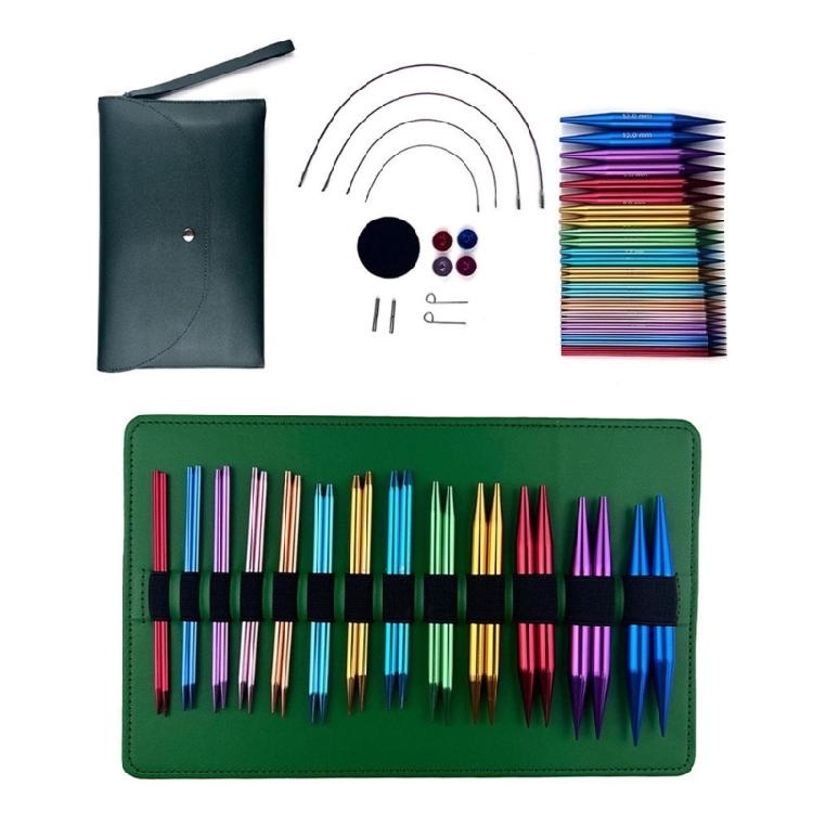 DIY Sweater Knitting Kits Interchangeable Circular Knitting Needle Tool Round Knitting Needle Knitting Kits To Beginner