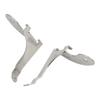 2Pcs Mounting Bracket Left Right Stainless Steel Replacement for R50 R52 R53 2001 2006 Auto Parts