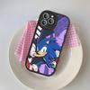 Anime S-Sonic H-HedgehogES Phone Case For IPhone 16 15 14 13 Pro Max 11 12 Plus Leather Silicone Cover