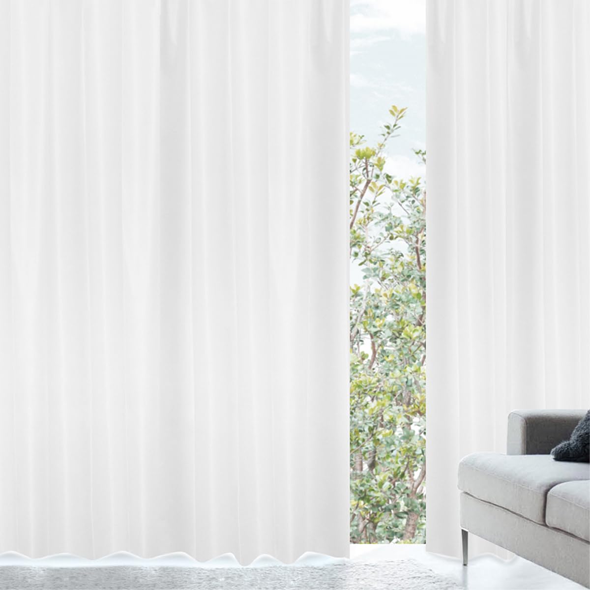 

Штора Kurenai Специально обработанная кружевная штора Энергосберегающая Shizuka 100 x 176 см x 2 штуки Крючок Shizuka Lace Конфиденциальность, тип, Кружево, Цвет