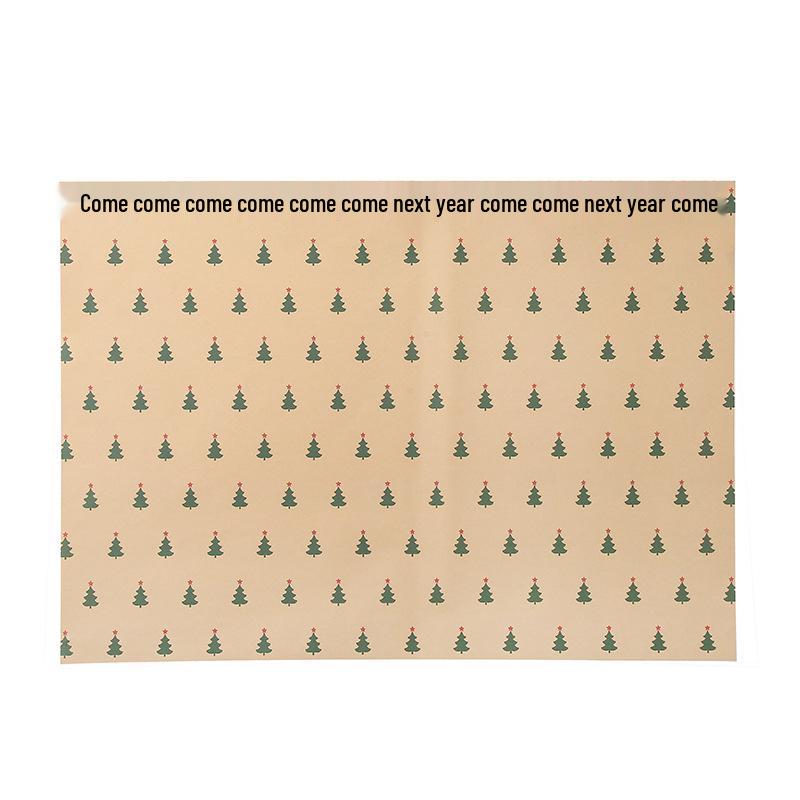 Large Christmas and Birthday Wrapping Paper Sheets and Gift Boxes - Thickened and Festive