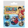 One Piece Characters Badge (Pack of 5)
