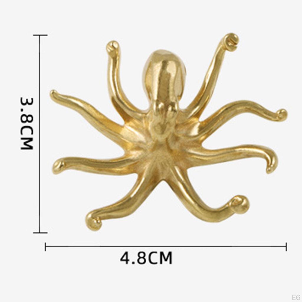 Brass Handle for Cabinet Knob Easy Installation Pull Furniture Nightstand Nursery Gate Hotel