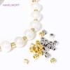 2.5*2mm 18K Gold Plated Brass Tube Beads Spacer Beads For Bracelet Jewelry Making Findings DIY Jewelry Material Wholesale