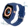 Watch Mod Case Set Rubber Strap IWatch 8 Protective Cover Sizes 38/40/41mm 42/44/45mm 49mm Colors Black Transparent Orange