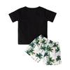 Boys Summer Short Sleeve T-Shirt + Shorts Set