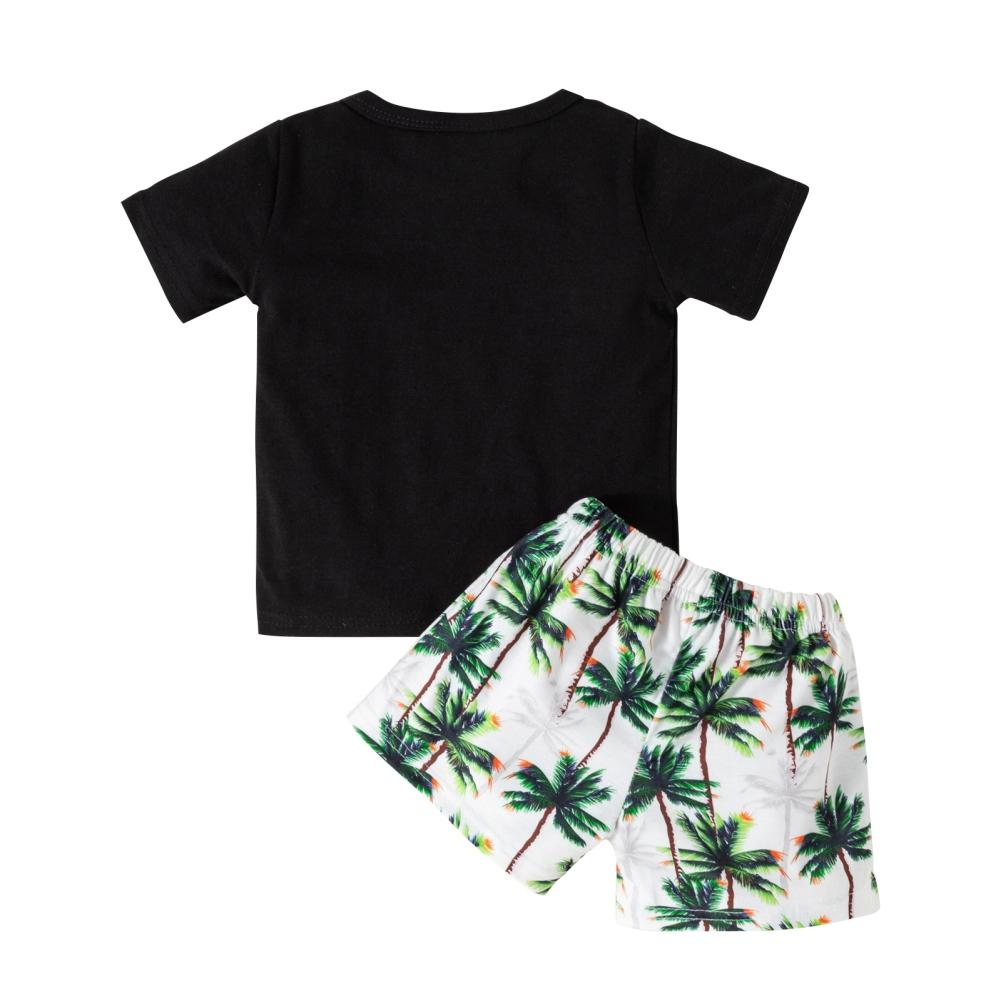 Boys Summer Short Sleeve T-Shirt + Shorts Set