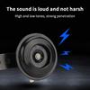 12V 48V 60V General Motorcycle Electric Horn Kit Waterproof Round Speaker Loud Electric Horn Suitable For Bicycle Scooter 105Db