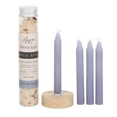 Stress Less Herbal Ritual Bath Set