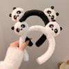 Plush Panda Hair Band Female Cute Three-dimensional Cartoon Animals Versatile Hair Accessories
