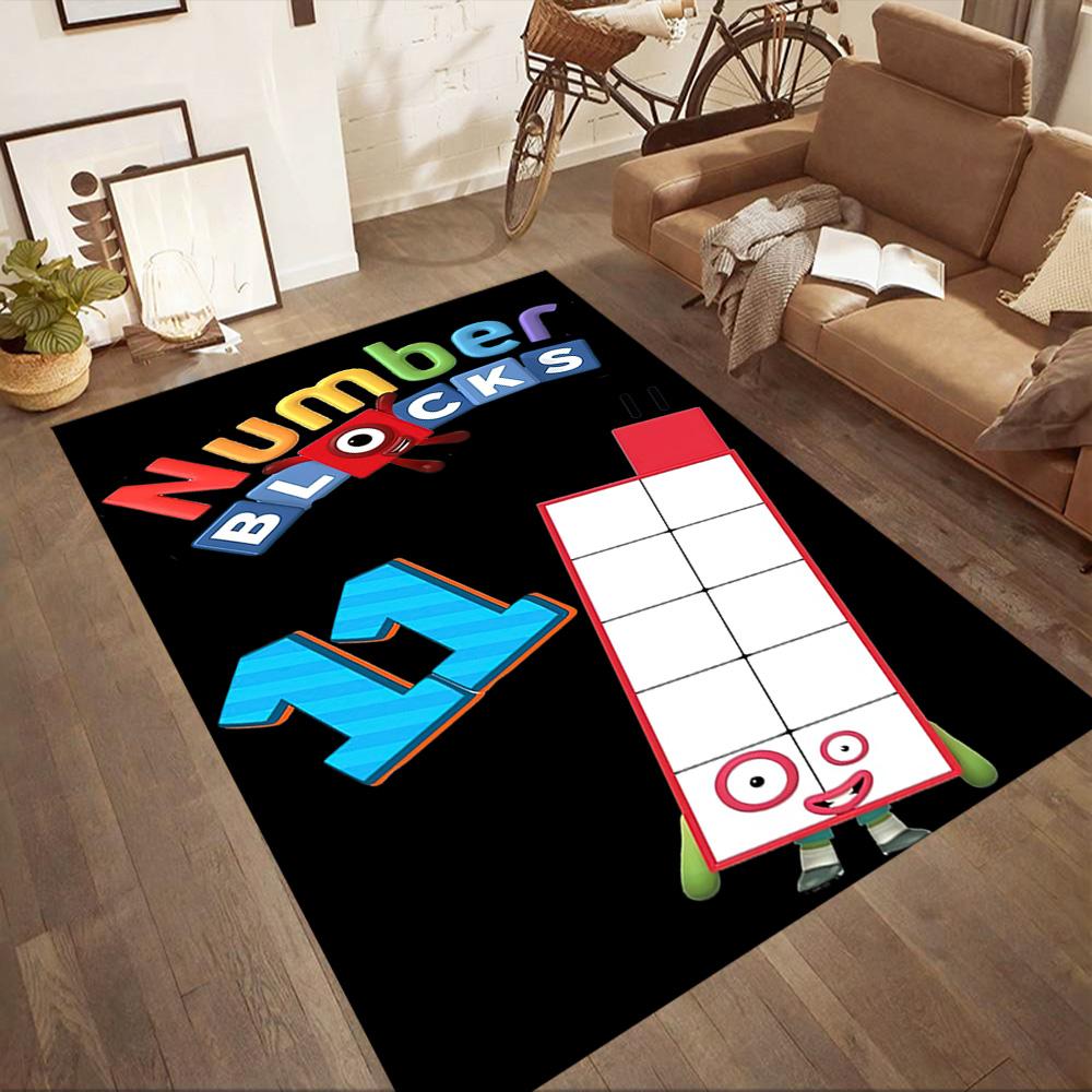 Numberblocks Area Rug Suitable For Decorate Room Outdoor Balcony Kitchen Antislip Rug Decorate Offices Perfect Gift For Womenmen