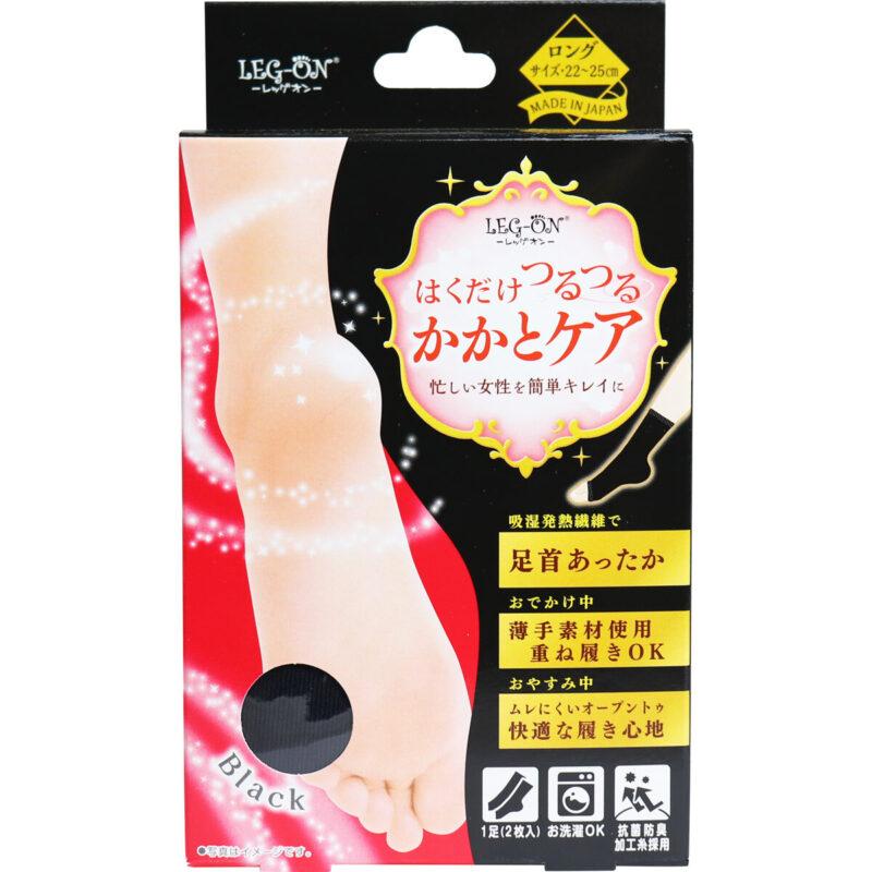 

Legion Heel Care Long Type Black 1 Pair