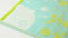 UCHINO Bath Towel Blue Green Panda 60 X 120 Cm Mochi Puni 9018B704 BG Approx.