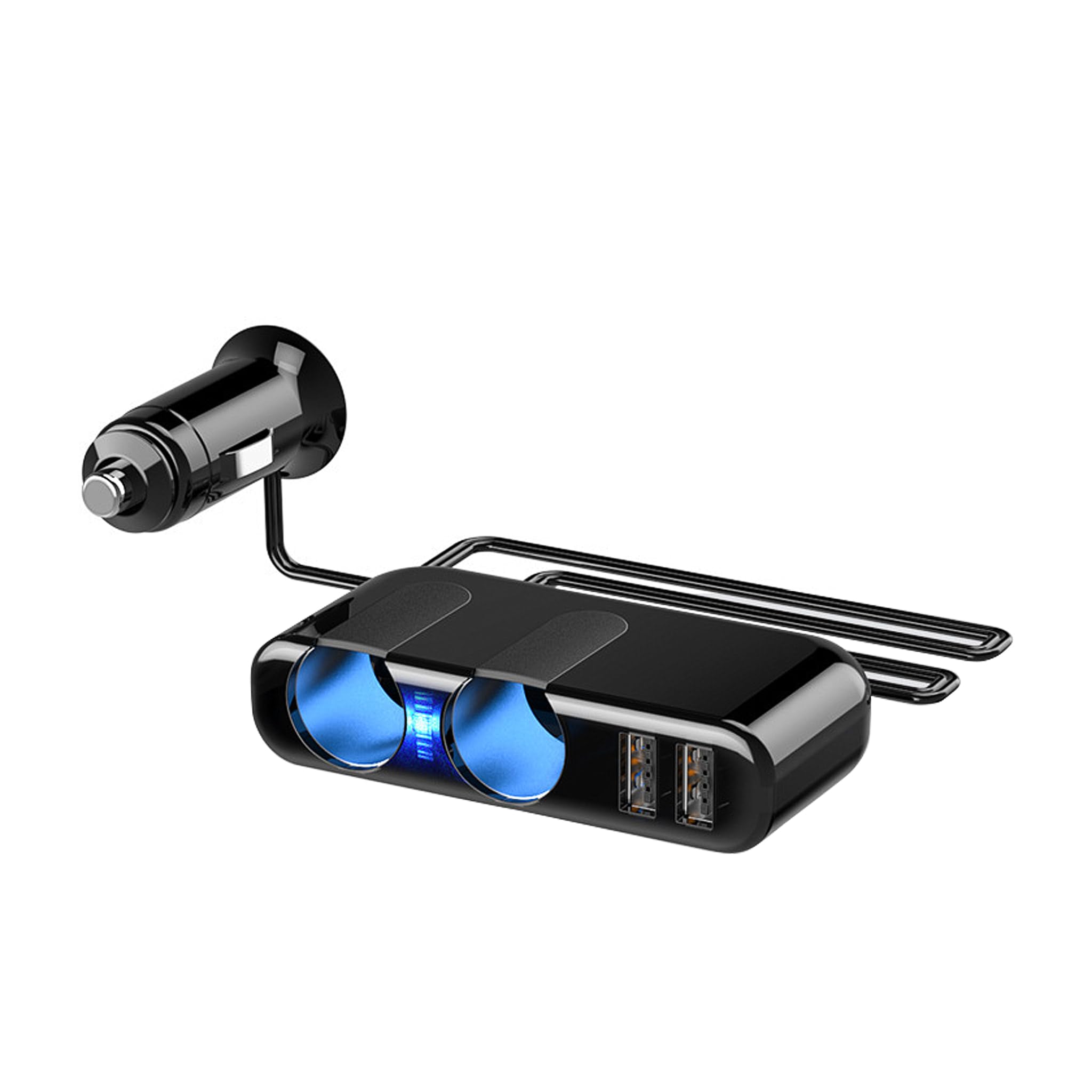 

Felimoa Cigarette Lighter Dual Cigarette Lighter Socket with USB Fast Charging Splitter, Port,