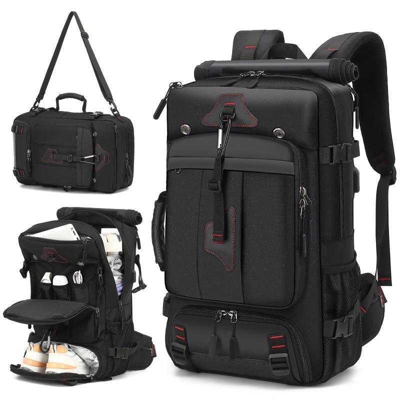 Men's Large Capacity Waterproof Expandable Travel & Mountaineering Backpack