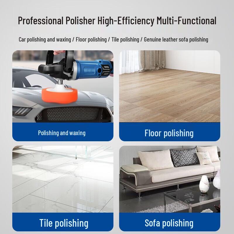 Dongcheng High Power Variable Speed Car Polisher CN Plug (adapter Included)