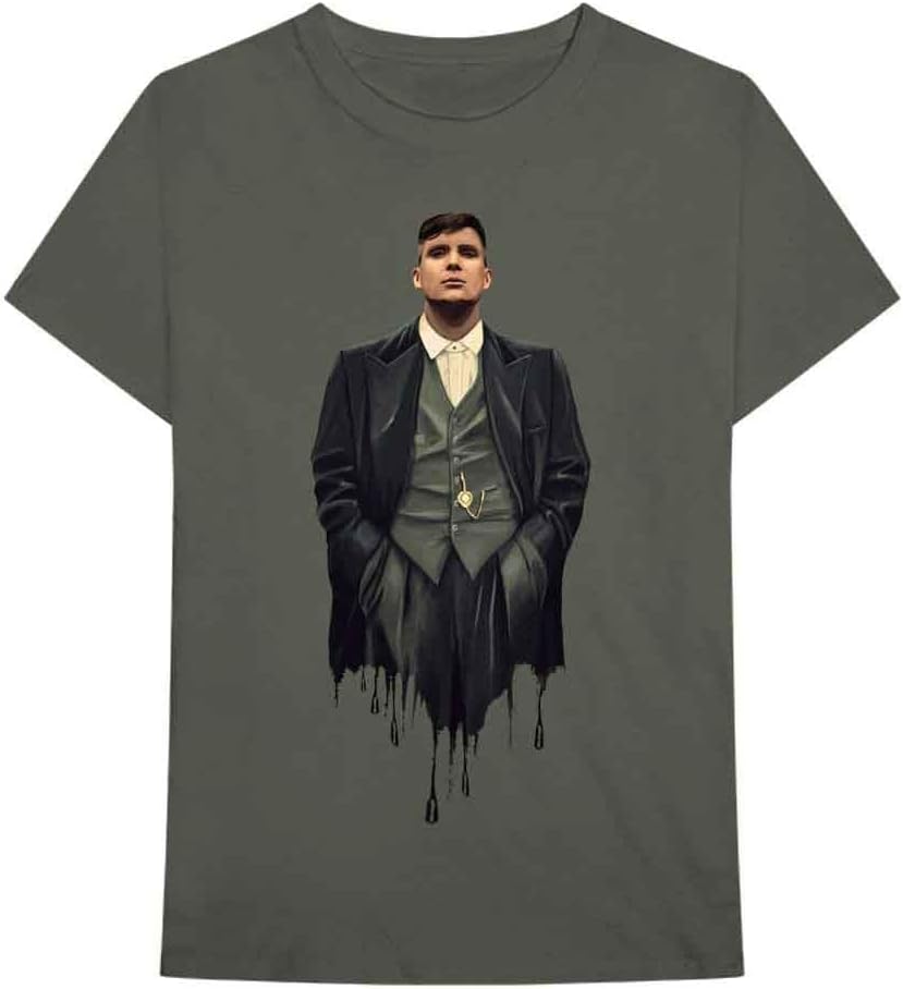 Peaky Blinders Dripping Tommy T Shirt Size L S разноцветный