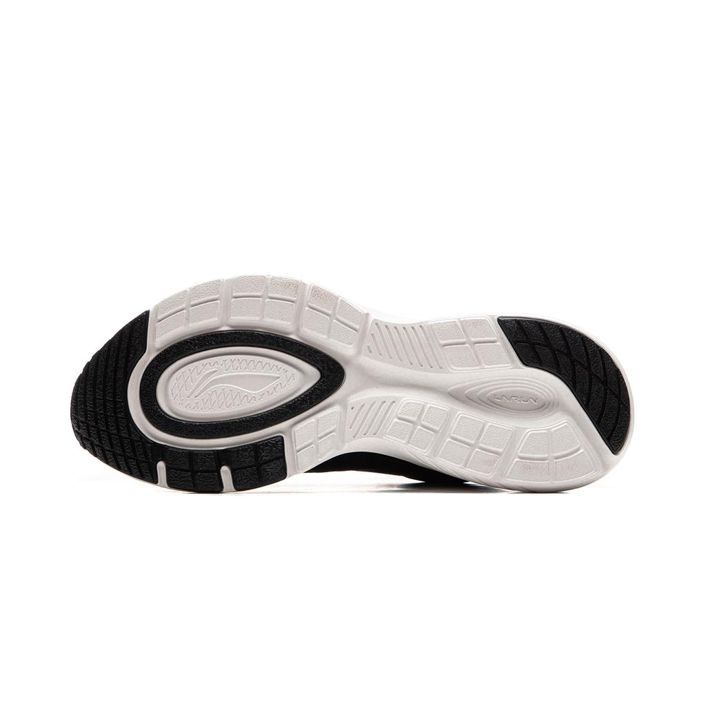 Lining Yunque Comfortable Breathable Non-Slip Wear-Resistant Low-Top Casual Running Shoes Women Sneaker Black Purple ARSU064-3