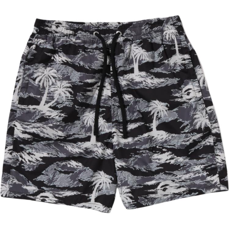 A Bathing Ape palm-tree printed shorts 0ZXSPM153312O