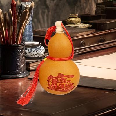 Bottle Gourd Dried Gourd Bottle Crafts Ornament Small Decorative Crafts Supplies Calabash Collectible Home Decor for Shelves