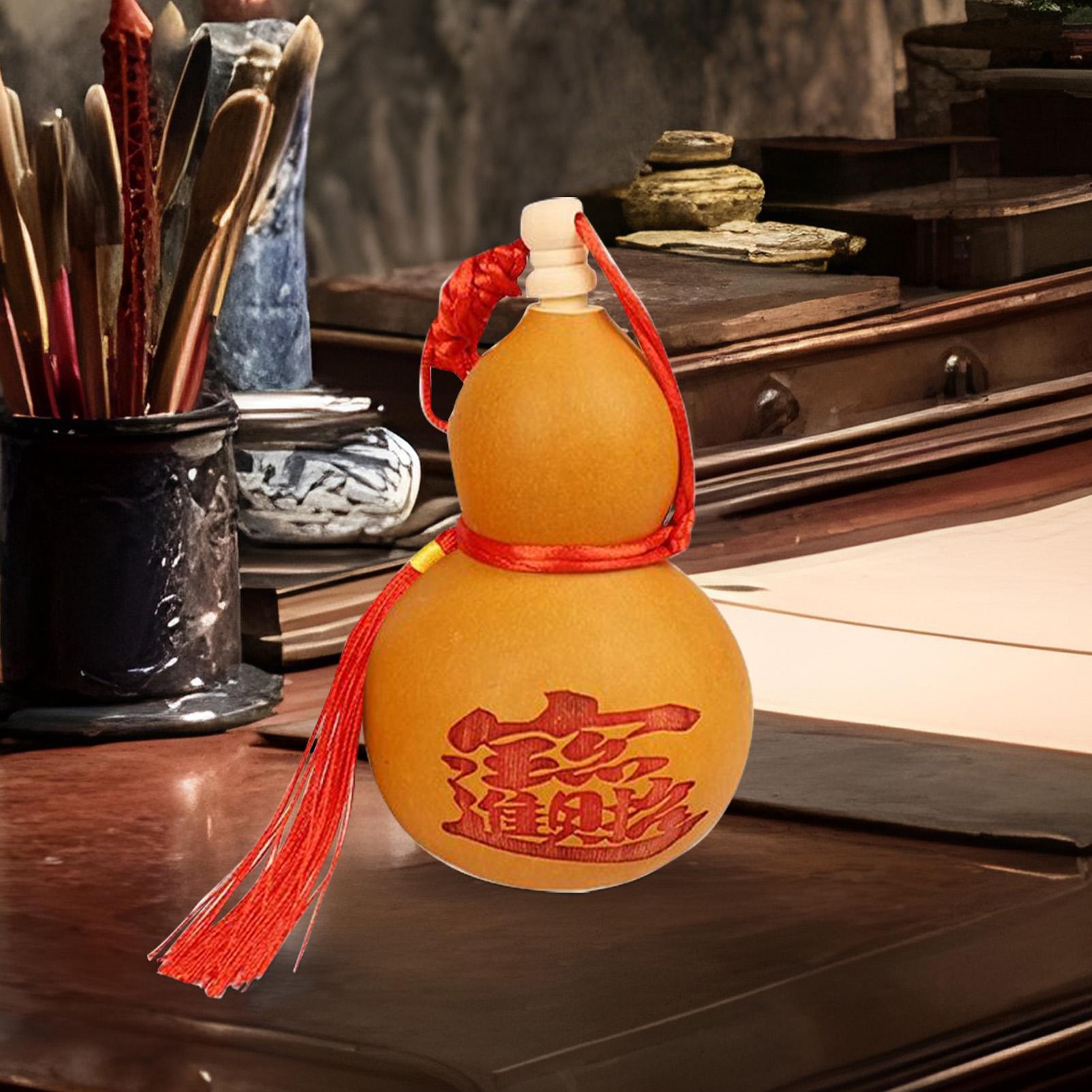 

Bottle Gourd Dried Gourd Bottle Crafts Ornament Small Decorative Crafts Supplies Calabash Collectible Home Decor for Shelves China Mainland
