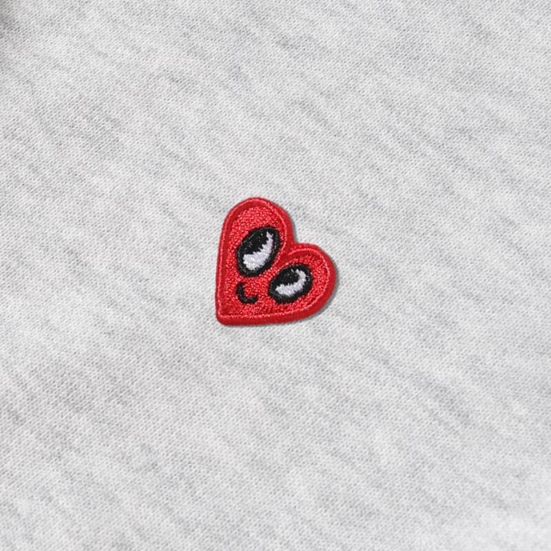 Charles Heart Unisex Heavyweight Cotton Hooded Cardigan