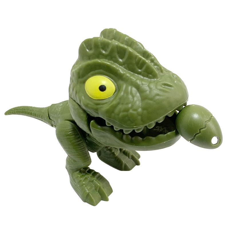 Shark & Dinosaur Keychain: Pull String Baby Shark & Big Fish Toy Pendant