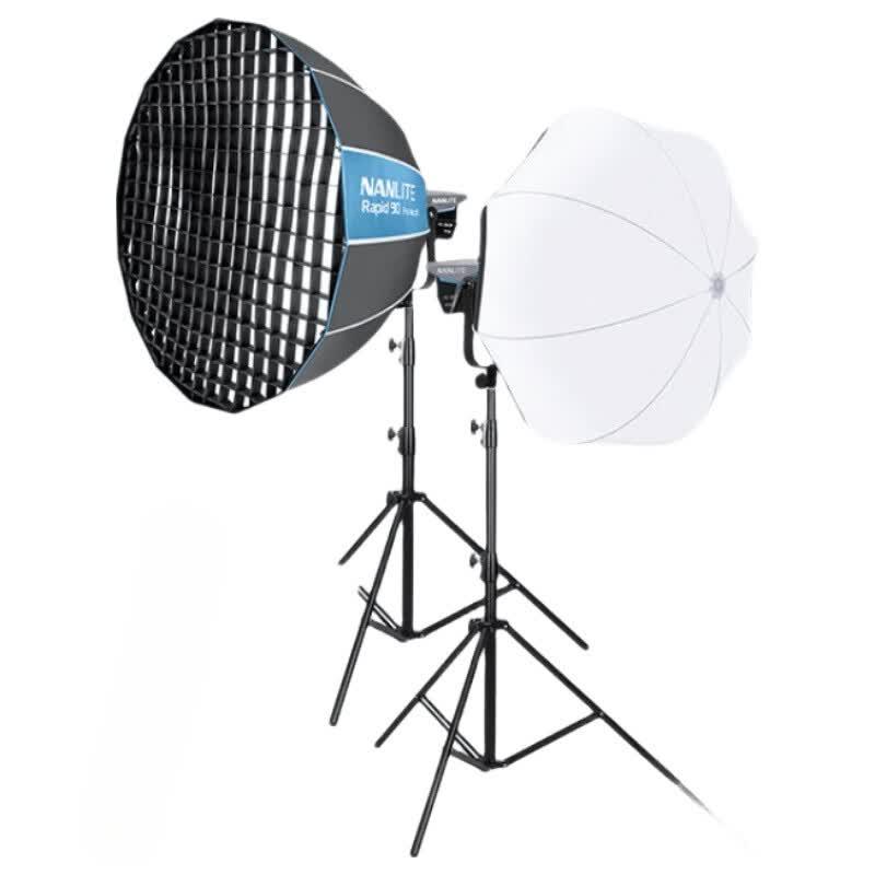 NANLITE FC-300B Bi-Color LED Studio Video Light Kit
