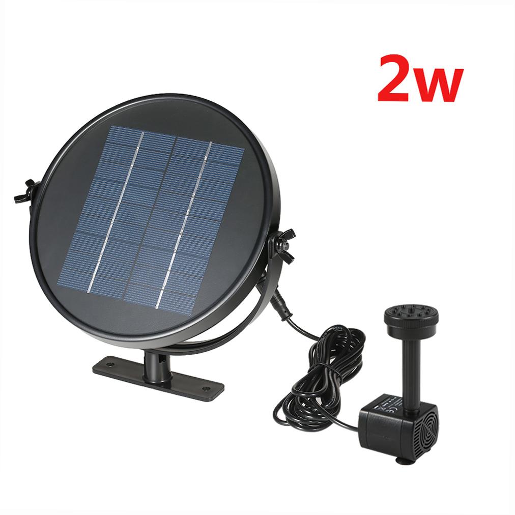 

Decdeal 9V 2.5W Сонячна Панель Сонячний Фонтан Занурювальний Безщітковий Комплект для Пташиної Купелі Ставка 190LCelsiusH 170см Підйом