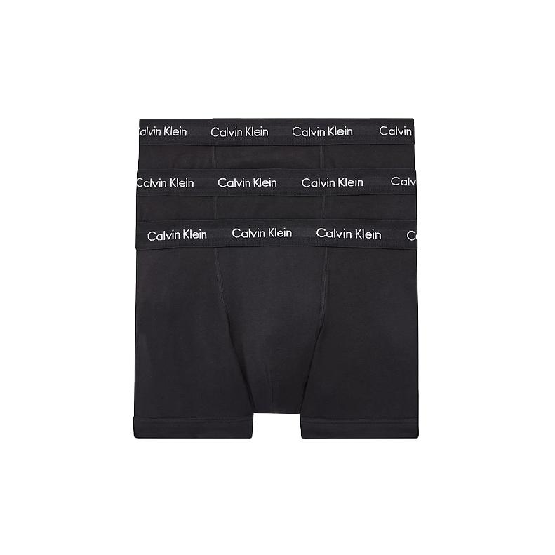 

Calvin Klein Боксеры-брифы средней посадки, 3 шт., мужское нижнее белье, черные U2662GXWB M
