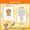 Kids Encouragement Cards Set With Colorful Watercolor Animals For Emotional Development And Focus