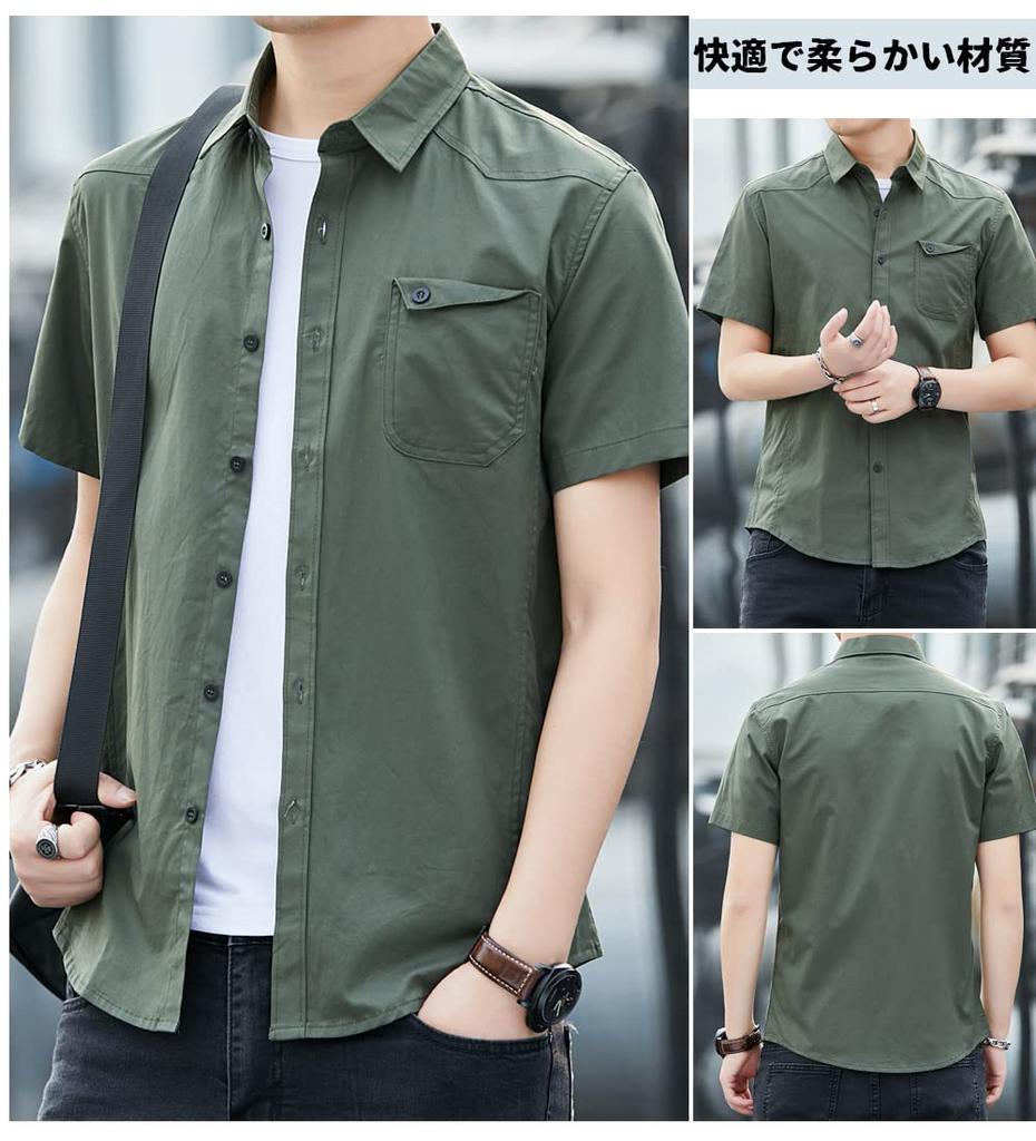 Amyni Red Stitch Oxford Short Summer Solid Color Men's Shirt, Casual, Sports, Sleeve, Wear, Stylish,