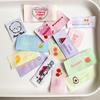 20Pcs/Pack Children's Colon Circle Clothing Luggage Patch Colored Handmade DIY Hair Accessories Small Cloth Sticker Fabric Label