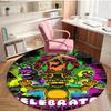 Five Nights at Freddy's Print Round Rug, Washable Floor Carpet, For Entryway Dorm Laundry Room Office Study, Home Decor Birthday Christmas Gift