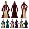 Vintage European Palace Court Long Dress Halloween Cosplay Stage Set Performance