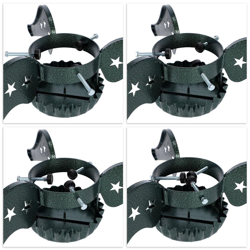 KADAX Christmas Tree Stand Metal Christmas Tree Stand With Bowl