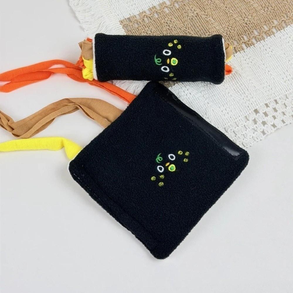 Funny Seaweed Rice Rolls Hidden Food Dog Toy Bite Resistant Food Leakage Dog Squeak Toy Plush Pet Slow Feeders Food Training