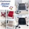 Modern And Simple Style Cashmere Blanket For Office Nap Sofa And Camping