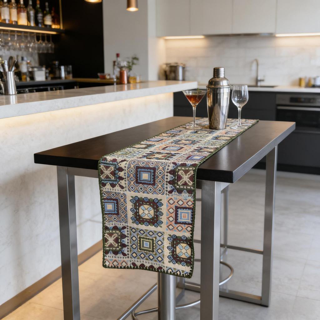 Dining Table, TV Cabinet and Center Table Simple Nordic Cotton Linen Daily Use Decorative Table Runner
