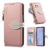 Fashion Zipper Flip Cards Solt Wallet Leather Case for Samsung Galaxy Z Fold 8 Ultra Shockproof Comfortable Grip Stand Cover
