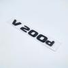 3D Letters V250d V300d NIGHT EDITION ABS Emblem for Mercedes Benz V Class W447 Car Fender Badge Trunk Nameplate Logo Sticker IX6
