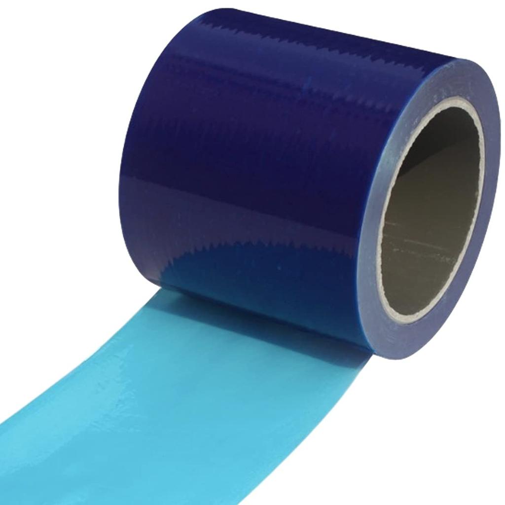 Rubonarie Masking Tape, Curing Tape, Surface Protection Film for Paint (Blue, 10cm Wide, 100m Long)