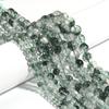 6/8/10/12mm Natural Crystal Beads Green Glass Round Loose Spacer Beads For DIY Jewelry Making Bracelet Necklace Accessories