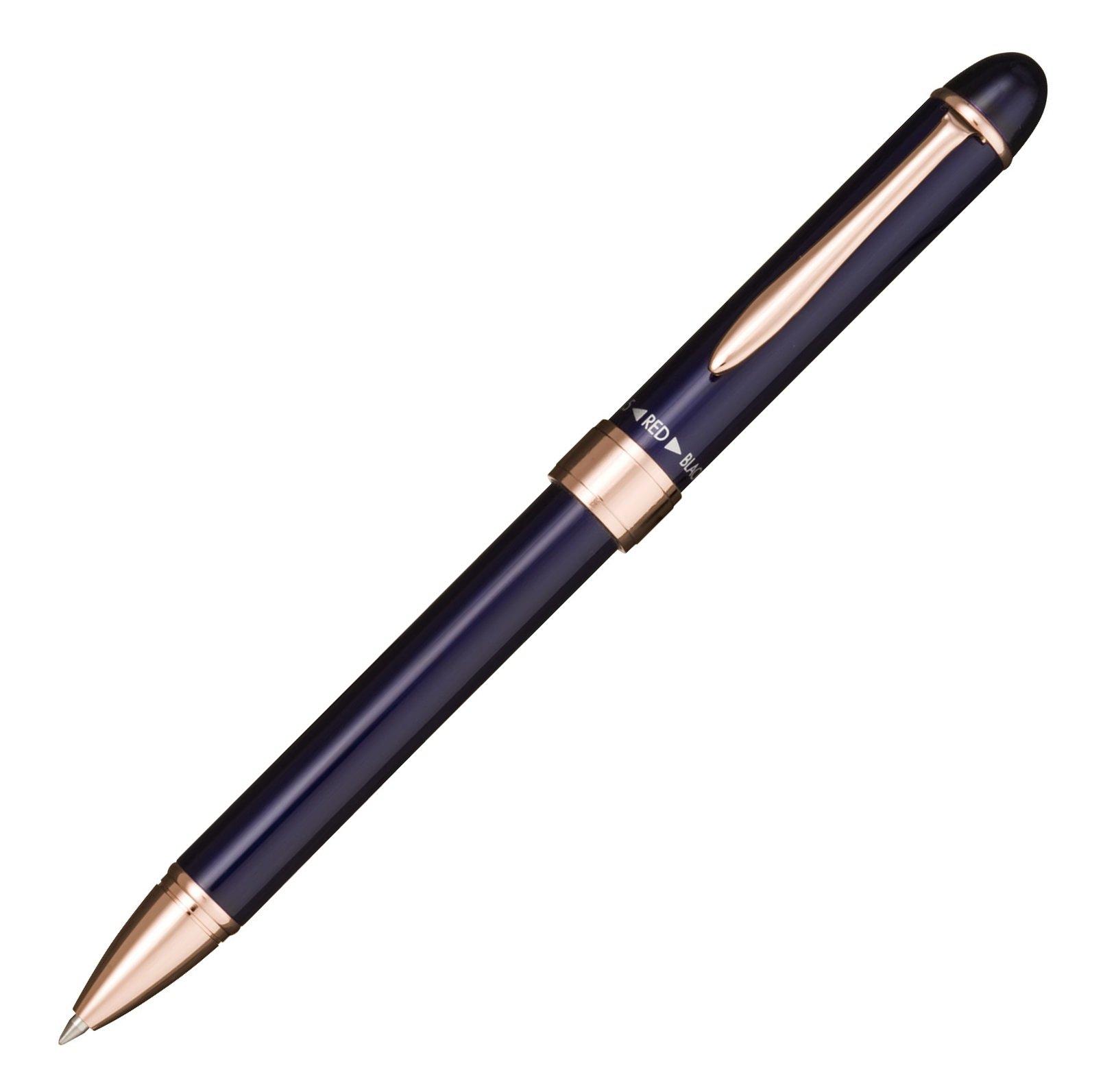 

Sailor Fascine 3 Multi-Function Pen, 2 Colors + Sharpie, Navy, 16-0325-242