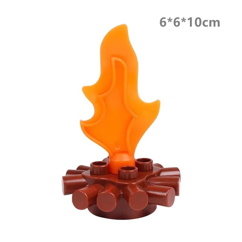 Big Building Blocks Compatible Large Bricks Road Plate Car Parking Pole Fuel Station City Traffic Kids Educational Creative Toys