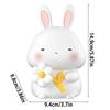 Kaninchen Nachtlicht Nachttischlampe zum Stillen Dimmbar Wiederaufladbar Nachtlicht für Kinderzimmer Raumdeko für Mädchen Jungen Kleinkind